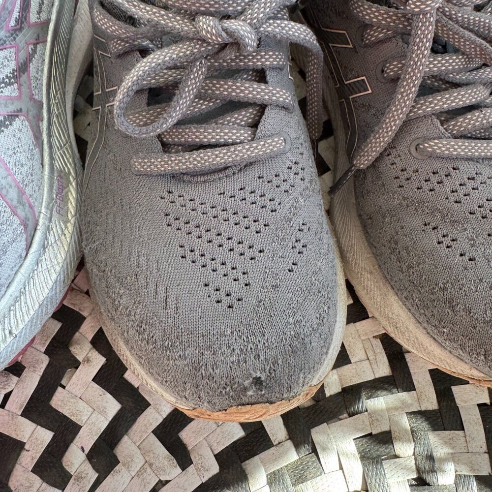 ASICS  Wome Running Shoes Gel Gray Navy Sz 8 Bundle of Three GREAT DEAL! - Picture 9 of 13